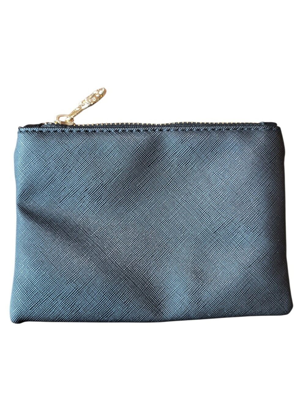Valentino Orlandi Black Zippered Small Pouch Wallet Coin Purse - Picture 3 of 7